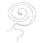 Cardano type 2 piece chain base, silver Cardano type 2 piece chain base, AG 925 silver