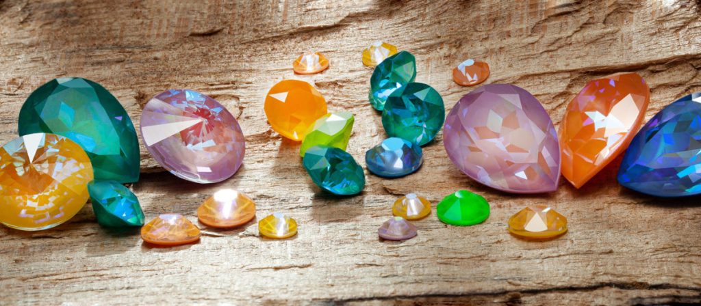 Swarovski crystals Swarovski crystals, stones and pearls